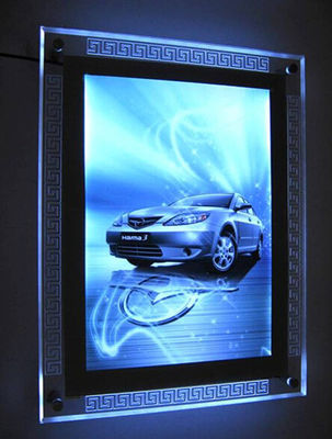 Crystal Frame LGP Illuminated Acrylic LED Lightbox Display